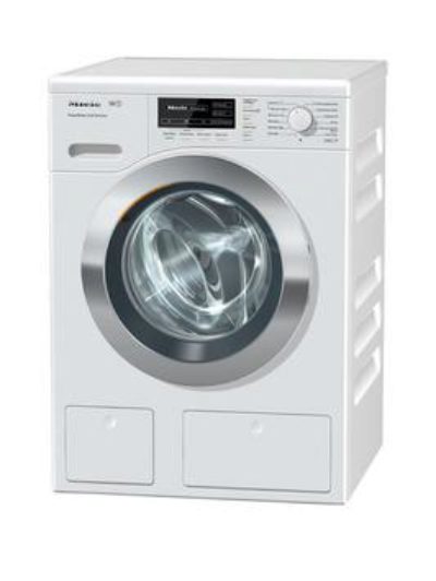 Miele Wkh121Wps 8Kg Load, 1600 Spin Washing Machine - White Miele Wkh121Wps 8Kg Load, 1600 Spin Washing Machine - White